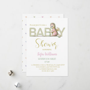 Cute invitation dragon