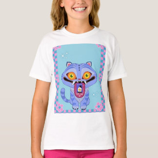 Cute K Pop Demon Hunters Derpy Tiger T-Shirt