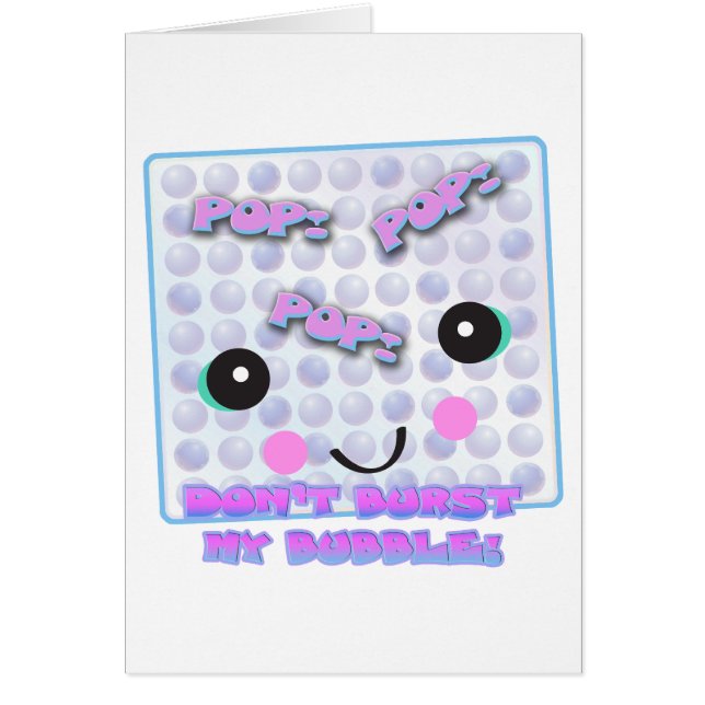 Cute Kawaii Bubble Wrap (Devant)