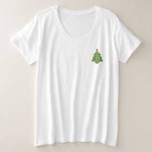 Cute Kawaii Chemise d'arbre de Noël • Cute Vetemen