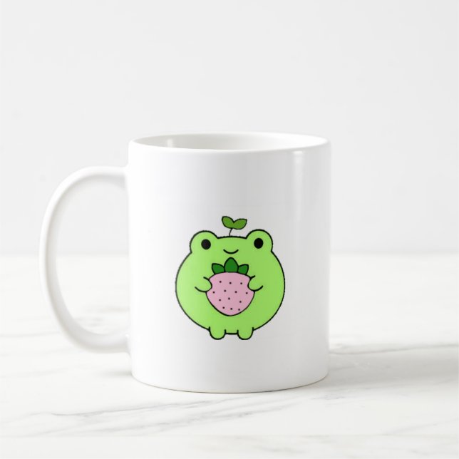 Cute kawaii grenouille mug (Gauche)