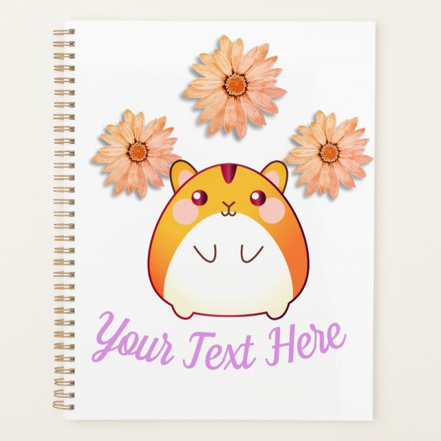 Cute Kawaii Hamster personnalisé (Devant)