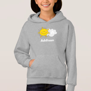 Cute Kawaii Happy Sunshine Monogramme Ajoutez Votr