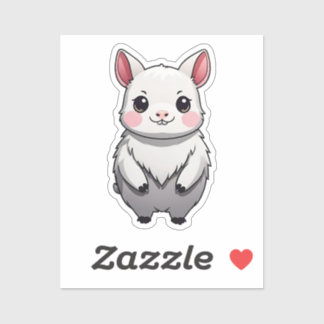Cute Kawaii Inspiré 6 - Capybara Sticker