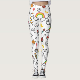 Cute Kawaii leggings Motifs