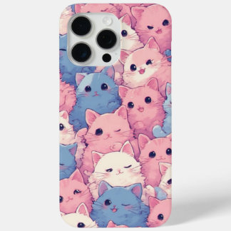 Cute Kawaii Pastel Chats coque iphone Motif