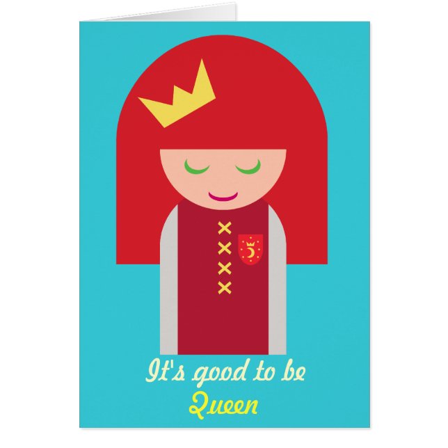 Cute Kawaii Redhead Warrior Good Girl Queen (Devant)