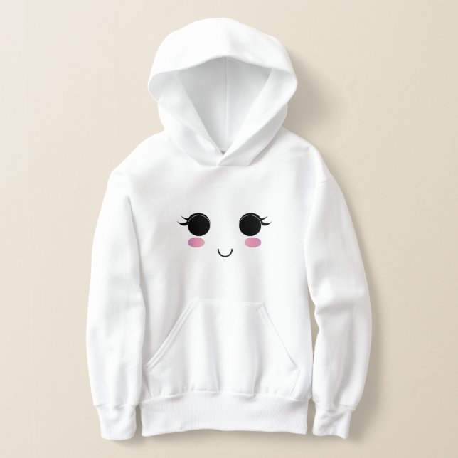 Cute Kawaii Sweat - shirt à capuche de pull fille (Poser)