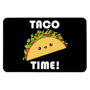 Cute kawaii Taco Time ! Magnet