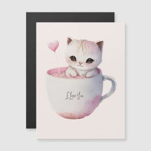 Cute Kitten avec Coeur de Balloon