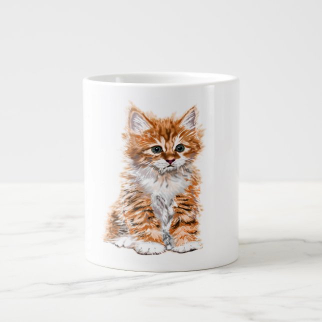 Cute Kitten Mug - Sweet - Peinture (Devant)