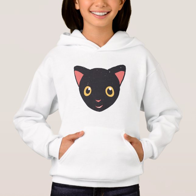 Cute Kitty Visage noir Kitten (Devant)