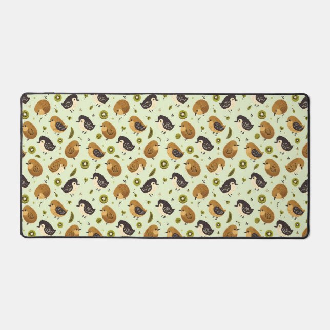 Cute Kiwi Birds Motif (Recto)