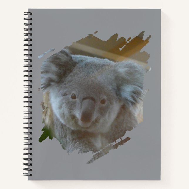Cute Koala Cust. CARNET BG (Devant)