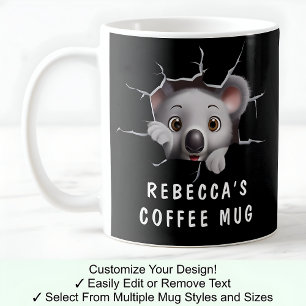 Cute Koala Dans Une Mug ! Nouveauté Pour Koala Lov