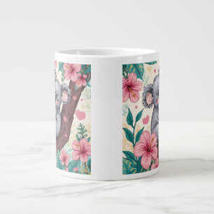 "Cute Koala Love Mug - Koalas romantiques avec fle