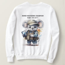 Cute Koala Sweatshirt blanc pour les amoureux de B