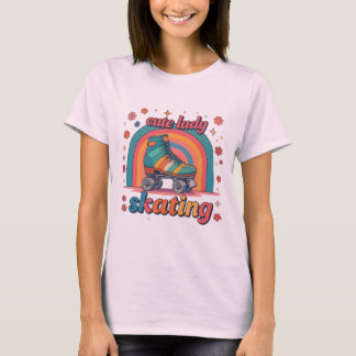 Cute lady skating T-Shirt