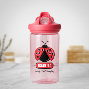 Cute Ladybug Bouteille d'eau personnalisée pour en