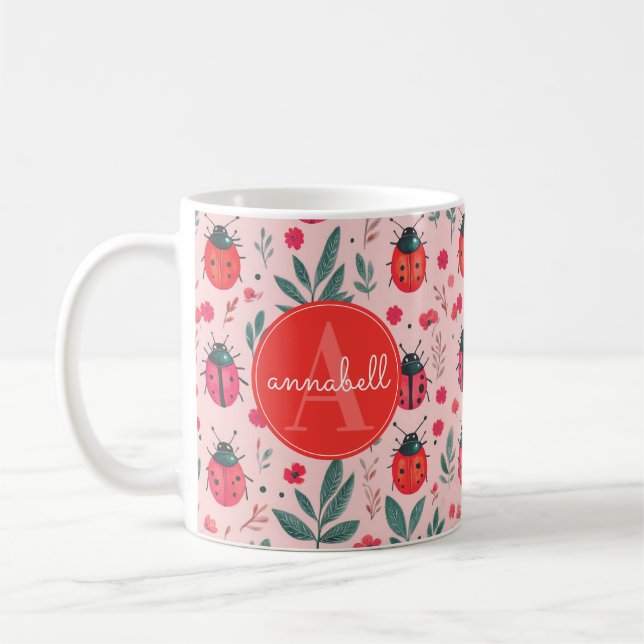 Cute Ladybug Mugs (Gauche)