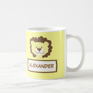 Cute Lion Personnalisé Café Mug