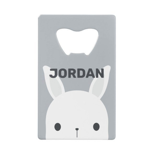 Cute Little Bunny Rabbit with Personalized (Devant)
