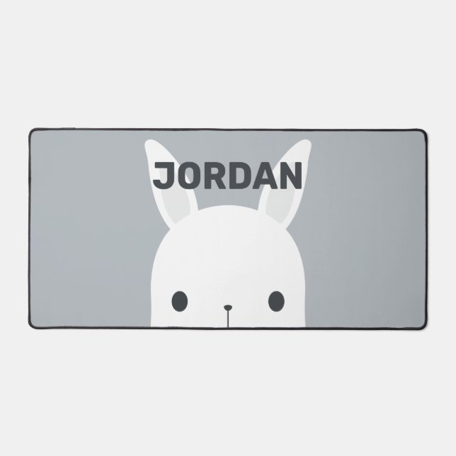 Cute Little Bunny Rabbit with Personalized (Recto)