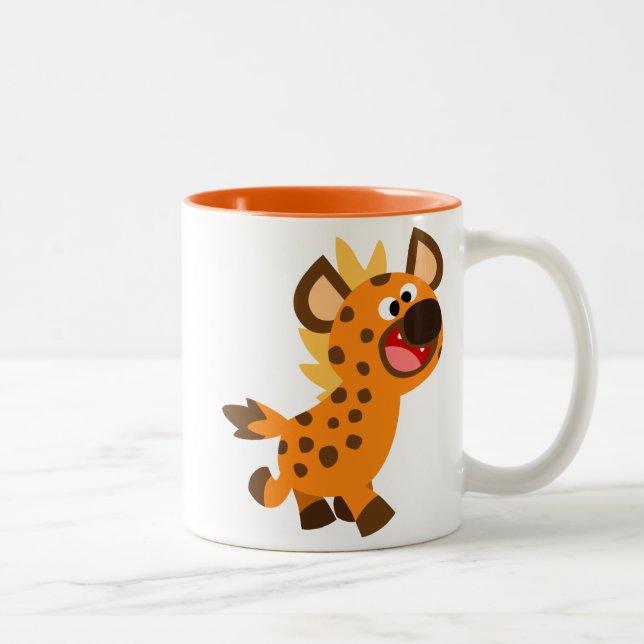 Cute Little Cartoon Hyena Mug (Droit)