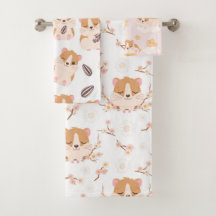 Cute Little Hamsters Trois Motifs