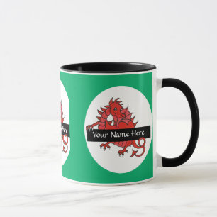 Cute Little Red Dragon Coffee Mug à personnaliser
