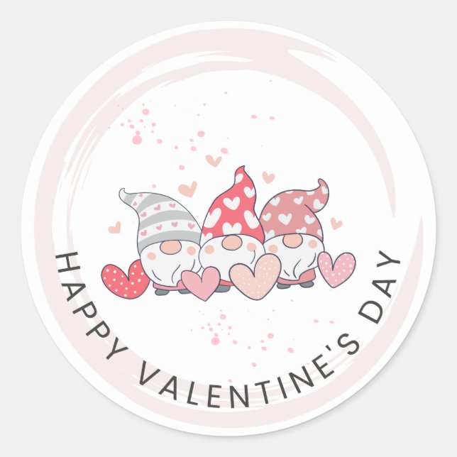 Cute Love Sticker for Valentine’s Day (Devant)