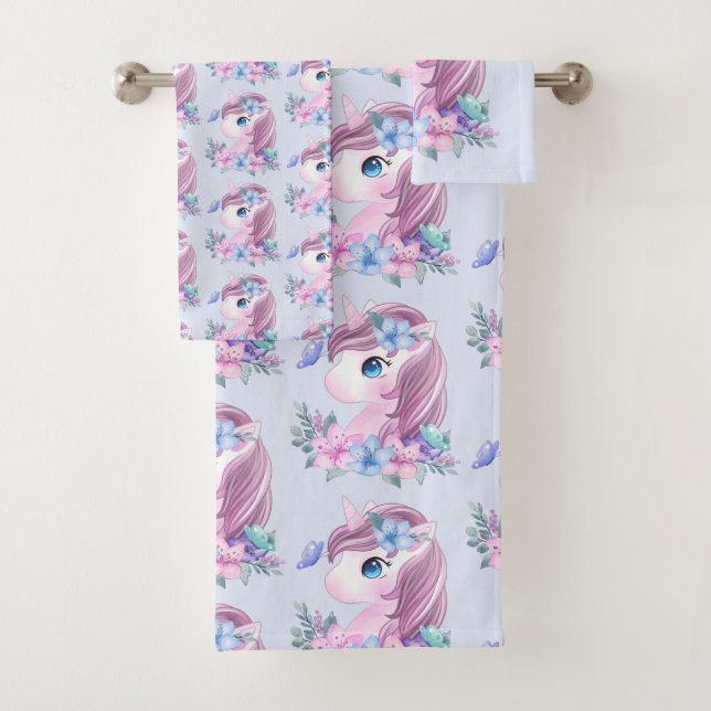 Cute & Magique Baby Unicorn Motif (En situation)