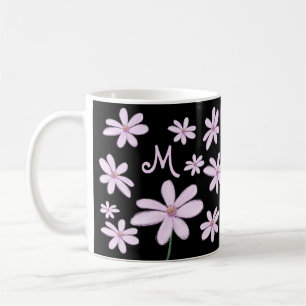 Cute Main Drag Sketchy Pastel Flower Coffee Mug