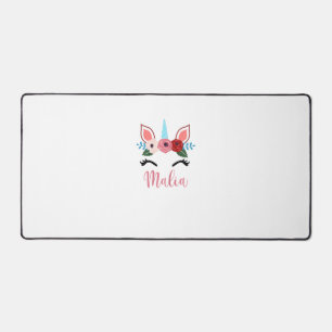 Cute Malia Magique Floral Unicorne Pour Filles T-S