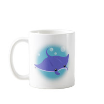 Cute Manta Café Mug