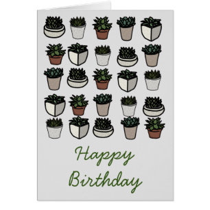 Cute mini motif succulent