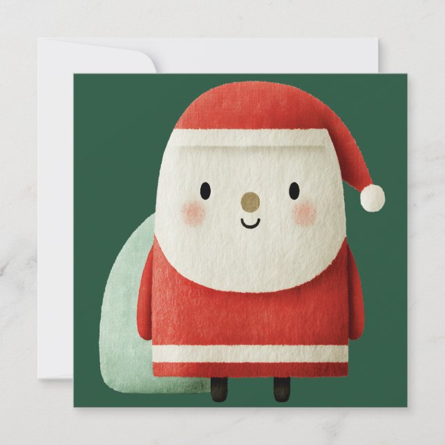 Cute Minimalist Santa Claus (Devant)