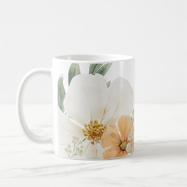 Cute modern farmhouse Mug teacup (Gauche)