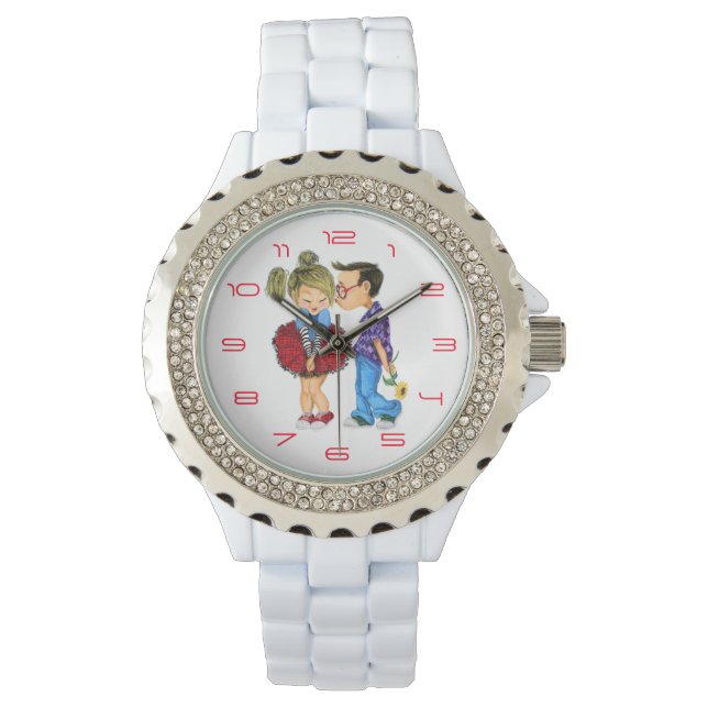 Cute montre Couple (devant)