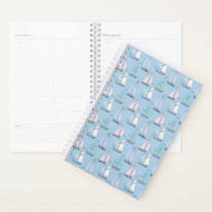 Cute Motif de voilier   Monogramme