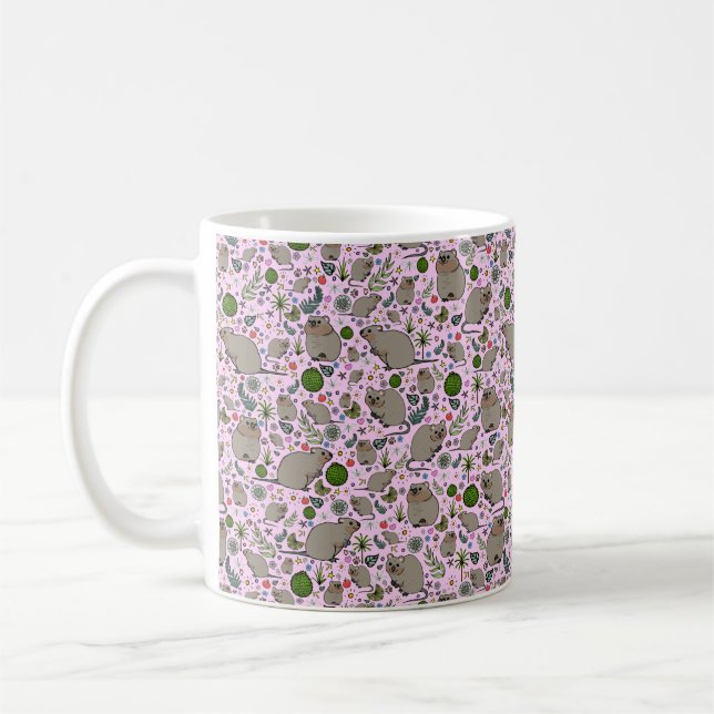 Cute Motif Quokka Mug (Gauche)
