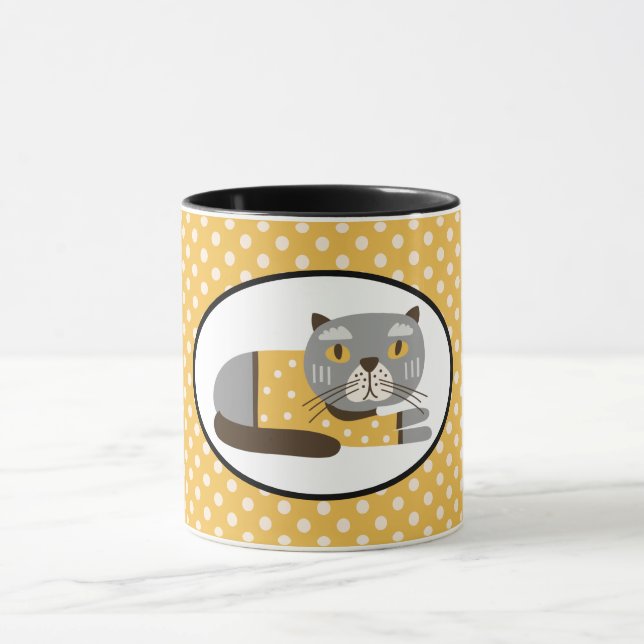 Cute Mug de chat (Centre)