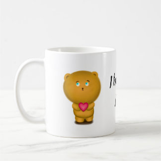 Cute Mug personnalisable avec un dessin à la main