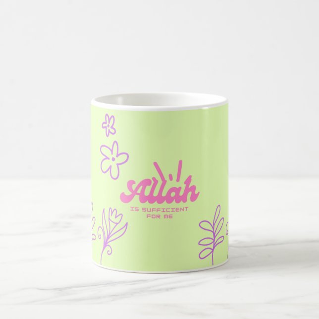 Cute muslime esthétique mug (Centre)