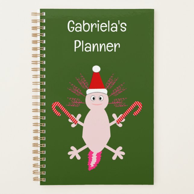 Cute Noël Axolotl Custom (Devant)
