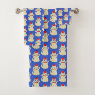 Cute Noël Chat Motif