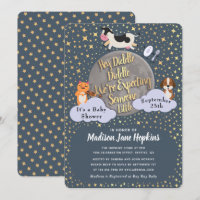 Cute Nursery Rhyme Baby shower Invitation