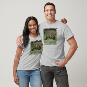 Cute Otter Men's Long Sleeve T-Shirt