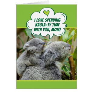 Cute Ours Koala passer du temps de qualité ensembl