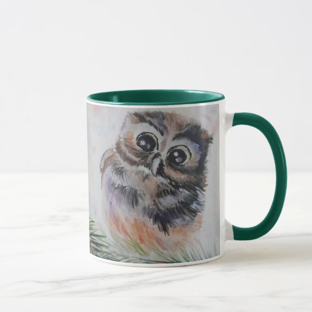 Cute Owl Coffee Mug (Droite)